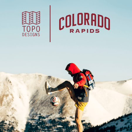 Topo Designs x Rapids Collection