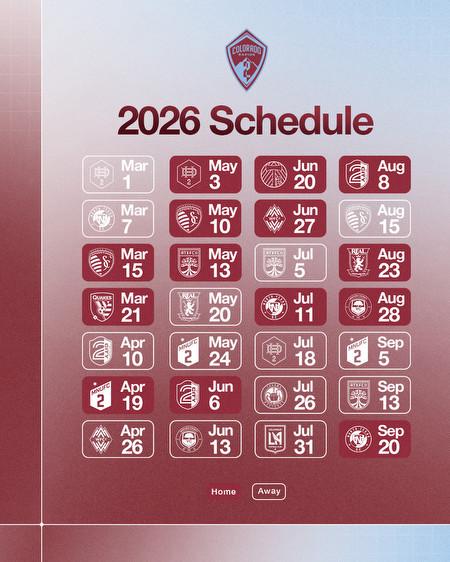2026 Schedule