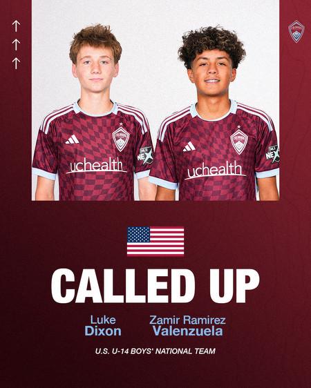 Luke Dixon and Zamir Ramirez Valenzuela